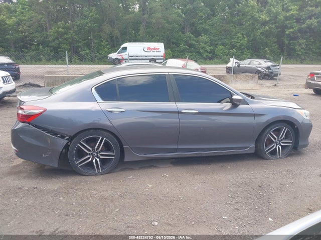Продажа на аукционе авто 2017 Honda Accord Sport Se, vin: 1HGCR2F11HA224285, номер лота: 45224792