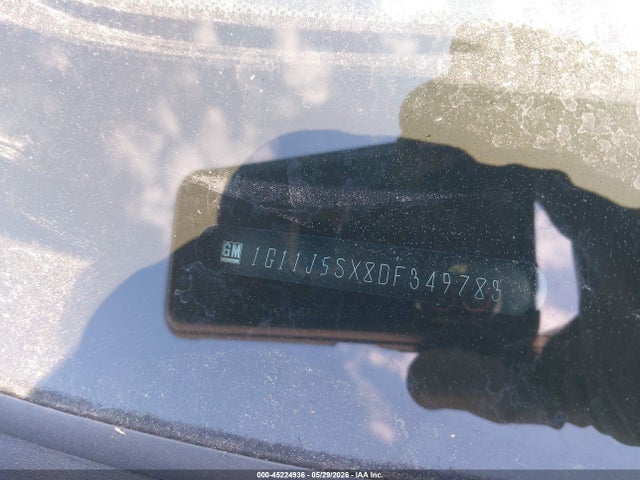 2013 Chevrolet Malibu 2lz მანქანა იყიდება აუქციონზე, vin: 1G11J5SX8DF349783, აუქციონის ნომერი: 45224936