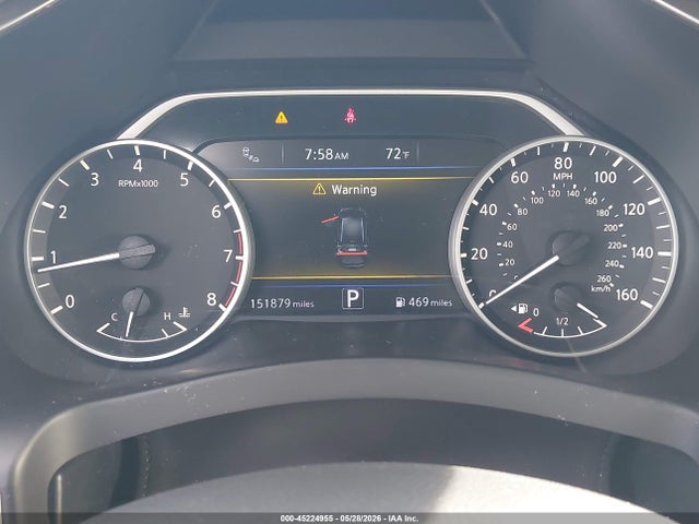 2018 Nissan Murano Sv მანქანა იყიდება აუქციონზე, vin: 5N1AZ2MH6JN163936, აუქციონის ნომერი: 45224955