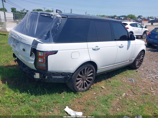 Продажа на аукционе авто 2017 Land Rover Range Rover 5.0l V8 Supercharged Autobiography, vin: SALGV2FEXHA320973, номер лота: 45225127