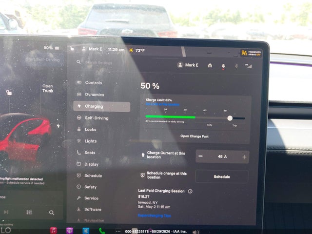 Продаж на аукціоні авто 2026 Tesla Model Y All-wheel Drive/long Range Launch Series/premium All-wheel Drive, vin: 7SAYGDEE2TF515732, номер лоту: 45225176