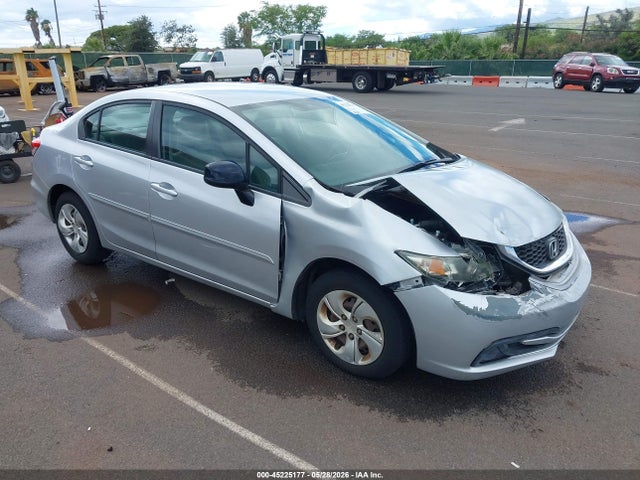 Продаж на аукціоні авто 2013 Honda Civic Lx, vin: 19XFB2F59DE025236, номер лоту: 45225177