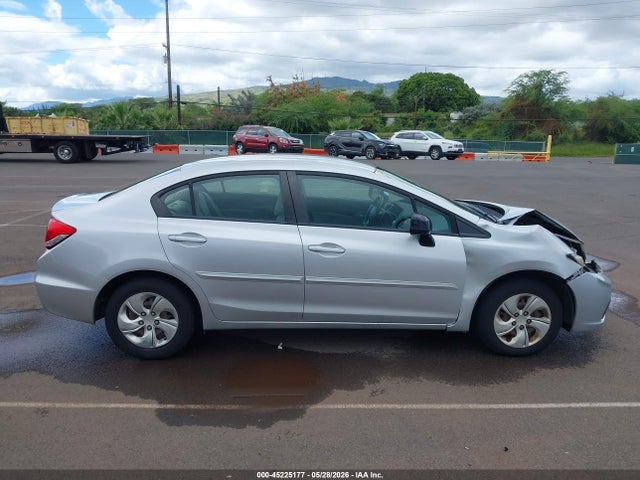 Продаж на аукціоні авто 2013 Honda Civic Lx, vin: 19XFB2F59DE025236, номер лоту: 45225177