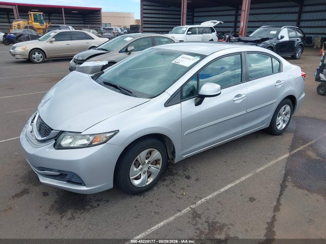 Продаж на аукціоні авто 2013 Honda Civic Lx, vin: 19XFB2F59DE025236, номер лоту: 45225177