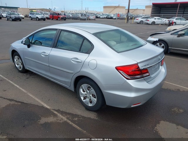 Продаж на аукціоні авто 2013 Honda Civic Lx, vin: 19XFB2F59DE025236, номер лоту: 45225177