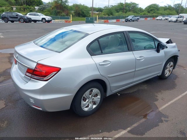 Продаж на аукціоні авто 2013 Honda Civic Lx, vin: 19XFB2F59DE025236, номер лоту: 45225177
