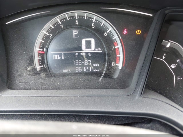 2016 Honda Civic Lx მანქანა იყიდება აუქციონზე, vin: 2HGFC2F55GH536840, აუქციონის ნომერი: 45225271