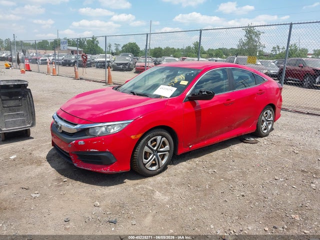 2016 Honda Civic Lx მანქანა იყიდება აუქციონზე, vin: 2HGFC2F55GH536840, აუქციონის ნომერი: 45225271