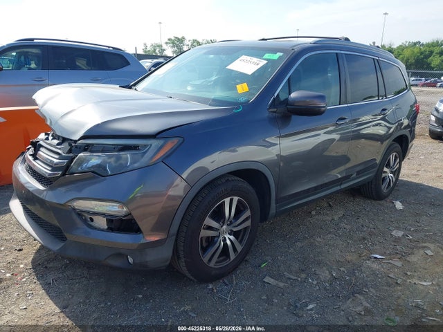 45225318 :رقم المزاد ، 5FNYF6H85HB010146 vin ، 2017 Honda Pilot Ex-l مزاد بيع