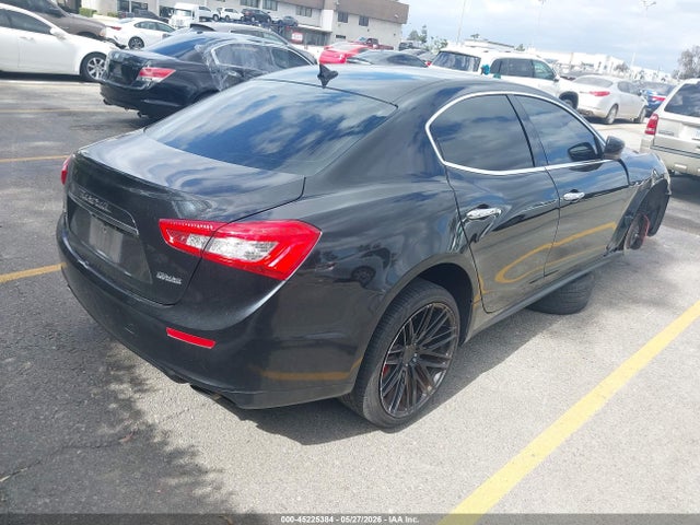Продажа на аукционе авто 2014 Maserati Ghibli S Q4, vin: ZAM57RTA5E1096375, номер лота: 45225384