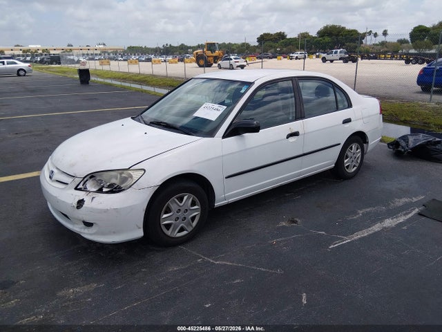 Aukcja sprzedaży 2004 Honda Civic Vp, vin: 2HGES16394H533460, numer aukcji: 45225486