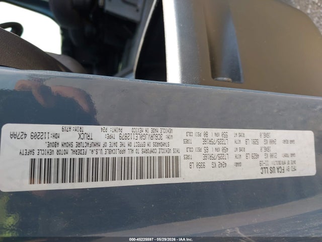 Продажа на аукционе авто 2020 Ram Promaster 3500 Cargo Van High Roof 159 Wb Ext, vin: 3C6URVJG0LE112879, номер лота: 45225597