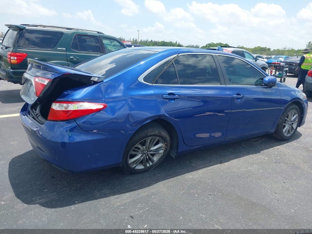 Продажа на аукционе авто 2016 Toyota Camry Se, vin: 4T1BF1FK2GU606209, номер лота: 45225617