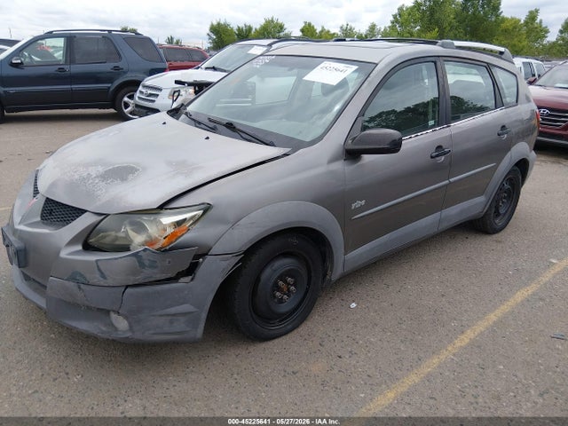 2003 Pontiac Vibe მანქანა იყიდება აუქციონზე, vin: 5Y2SL62853Z476332, აუქციონის ნომერი: 45225641