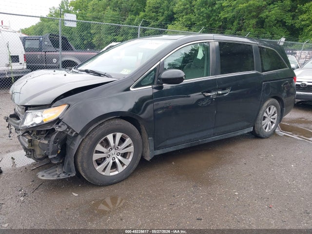45225817 :رقم المزاد ، 5FNRL5H60EB018673 vin ، 2014 Honda Odyssey Ex-l مزاد بيع
