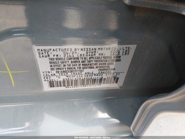 45225845 :رقم المزاد ، 3N1AB8CV3RY371597 vin ، 2024 Nissan Sentra Sv Xtronic Cvt مزاد بيع