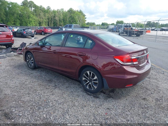 45225960 :رقم المزاد ، 19XFB2F80FE005003 vin ، 2015 Honda Civic Ex مزاد بيع