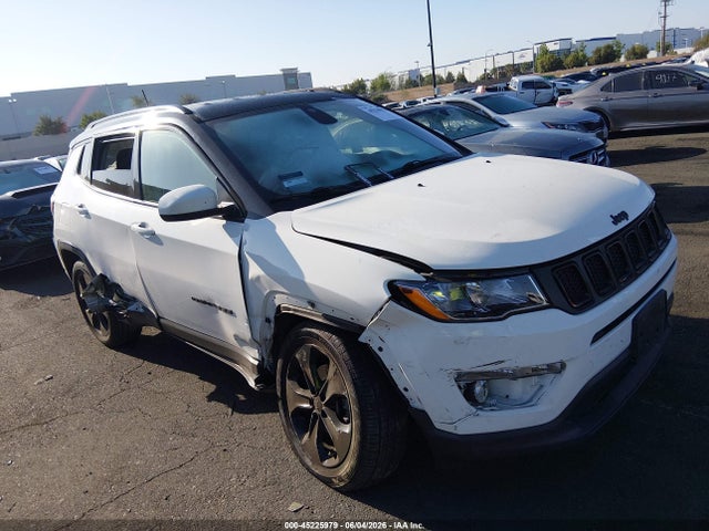Aukcja sprzedaży 2019 Jeep Compass Altitude Fwd, vin: 3C4NJCBB9KT707008, numer aukcji: 45225979