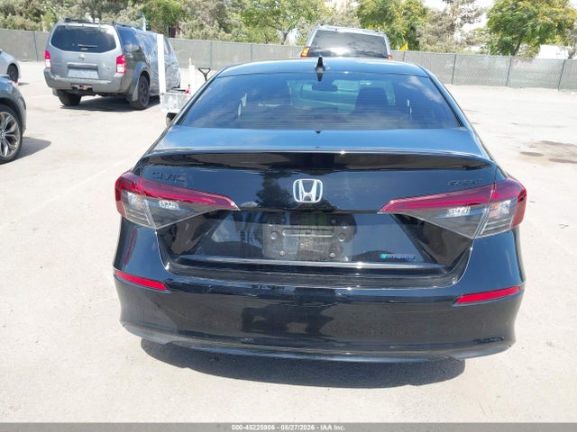 45225986 :رقم المزاد ، 2HGFE4F81TH325953 vin ، 2026 Honda Civic Hybrid Sport/sport Touring مزاد بيع