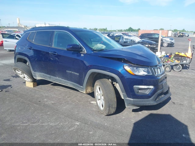 45226158 :رقم المزاد ، 3C4NJDBB9LT229552 vin ، 2020 Jeep Compass Latitude 4x4 مزاد بيع