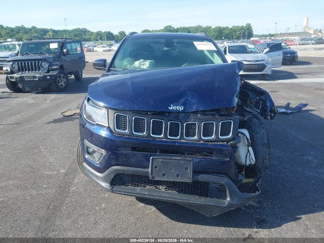 2020 Jeep Compass Latitude 4x4 მანქანა იყიდება აუქციონზე, vin: 3C4NJDBB9LT229552, აუქციონის ნომერი: 45226158