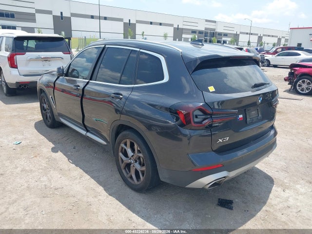 Aukcja sprzedaży 2023 Bmw X3 Sdrive30i, vin: 5UX43DP05P9P35910, numer aukcji: 45226236