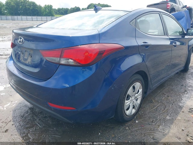 Aukcja sprzedaży 2016 Hyundai Elantra Se, vin: 5NPDH4AE0GH688123, numer aukcji: 45226271
