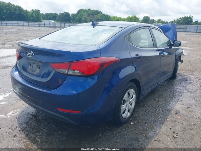 Aukcja sprzedaży 2016 Hyundai Elantra Se, vin: 5NPDH4AE0GH688123, numer aukcji: 45226271