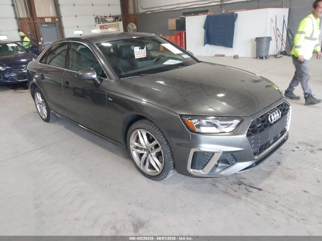 Продаж на аукціоні авто 2021 Audi A4 Premium 45 Tfsi S Line Quattro S Tronic, vin: WAUDAAF46MN004560, номер лоту: 45226335