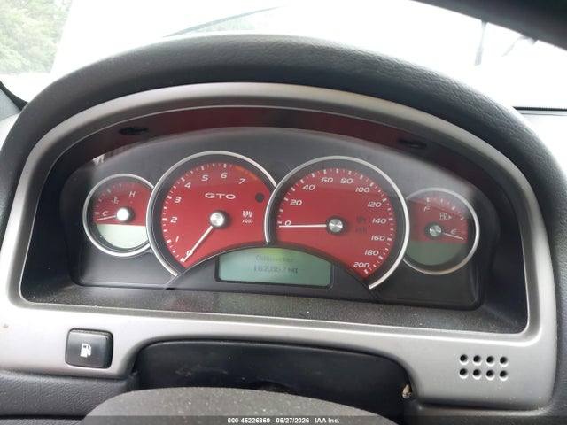 Aukcja sprzedaży 2006 Pontiac Gto, vin: 6G2VX12U46L819731, numer aukcji: 45226369