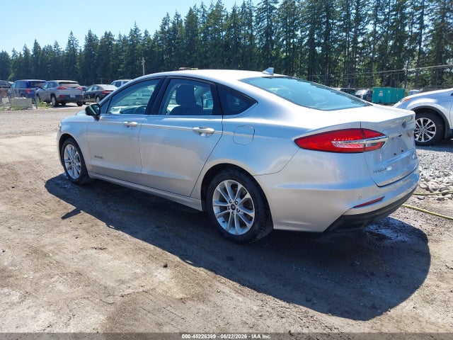 Aukcja sprzedaży 2019 Ford Fusion Hybrid Se, vin: 3FA6P0LU2KR274717, numer aukcji: 45226399
