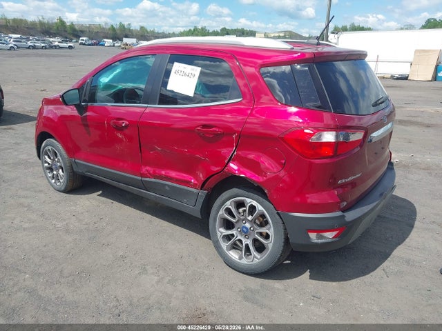 Aukcja sprzedaży 2020 Ford Ecosport Titanium, vin: MAJ6S3KL1LC377183, numer aukcji: 45226429