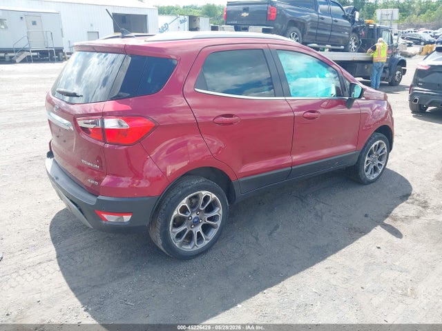 Aukcja sprzedaży 2020 Ford Ecosport Titanium, vin: MAJ6S3KL1LC377183, numer aukcji: 45226429