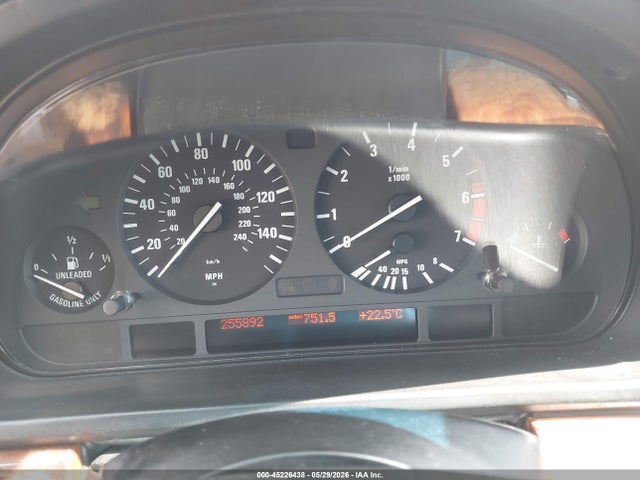 45226438 :رقم المزاد ، WBADE6326VBW57686 vin ، 1997 Bmw 540ia مزاد بيع