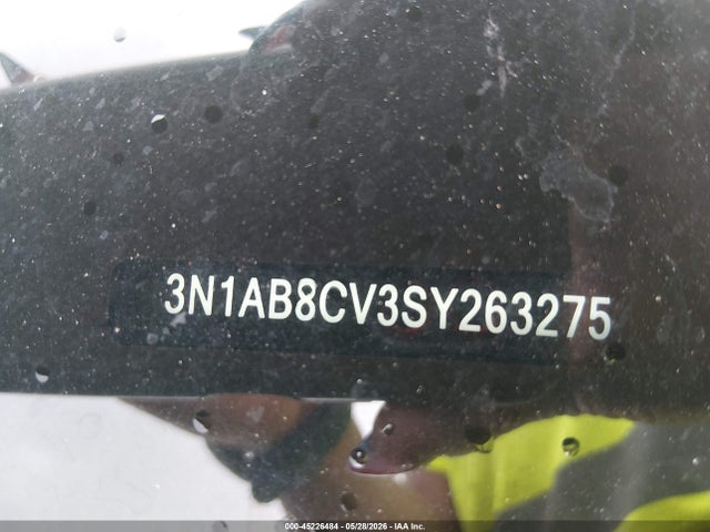 3N1AB8CV3SY263275 Nissan SENTRA SV