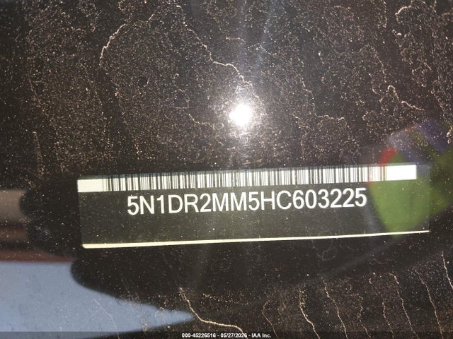Nissan Pathfinder Sv 2017 5N1DR2MM5HC603225 Image 9