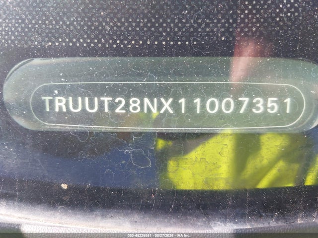 45226561 :رقم المزاد ، TRUUT28NX11007351 vin ، 2001 Audi Tt مزاد بيع