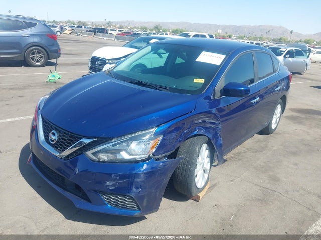 2019 Nissan Sentra Sv მანქანა იყიდება აუქციონზე, vin: 3N1AB7AP7KY362258, აუქციონის ნომერი: 45226588