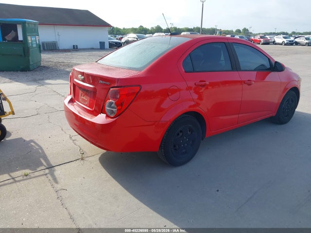 Продажа на аукционе авто 2015 Chevrolet Sonic Ls Auto, vin: 1G1JA5SH8F4174314, номер лота: 45226595
