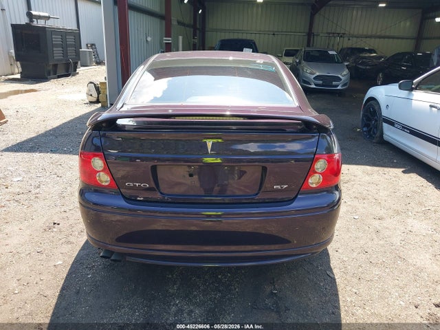 2004 Pontiac Gto მანქანა იყიდება აუქციონზე, vin: 6G2VX12G24L274491, აუქციონის ნომერი: 45226606