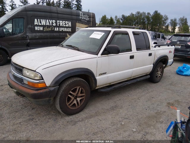 45226614 :رقم المزاد ، 1GCDT13X13K112693 vin ، 2003 Chevrolet S-10 Ls مزاد بيع