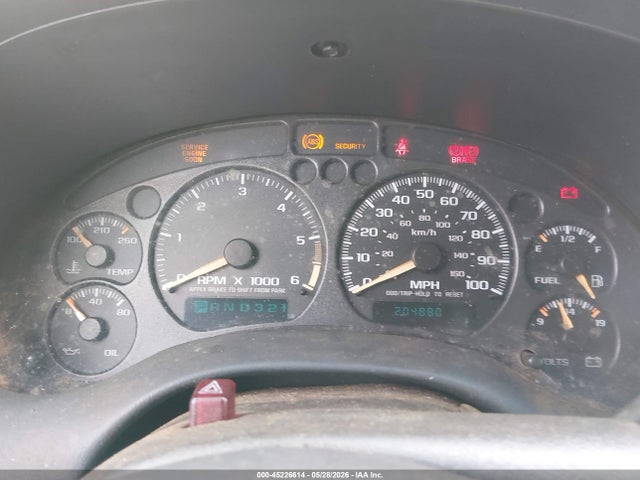45226614 :رقم المزاد ، 1GCDT13X13K112693 vin ، 2003 Chevrolet S-10 Ls مزاد بيع