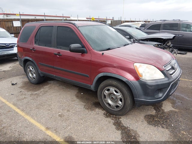 2005 Honda Cr-v Lx მანქანა იყიდება აუქციონზე, vin: JHLRD78525C059953, აუქციონის ნომერი: 45226698