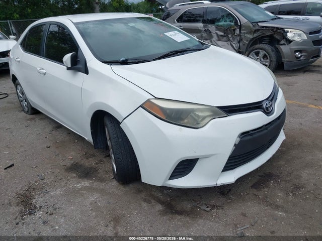 Aukcja sprzedaży 2016 Toyota Corolla Le, vin: 2T1BURHE6GC598399, numer aukcji: 45226778