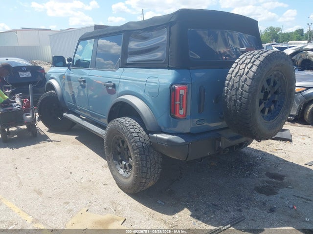 Aukcja sprzedaży 2022 Ford Bronco Badlands, vin: 1FMEE5DH5NLA81311, numer aukcji: 45226781