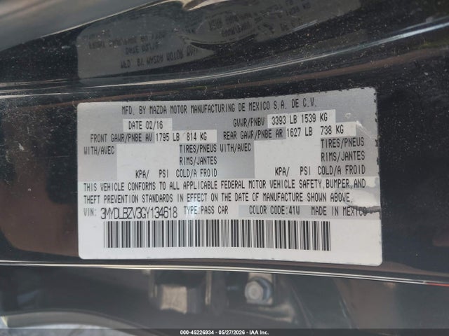 Scion IA 2016 3MYDLBZV3GY134618 Image 9