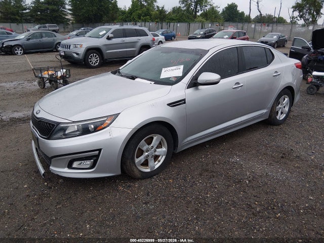 2014 Kia Optima Lx მანქანა იყიდება აუქციონზე, vin: KNAGM4A78E5490698, აუქციონის ნომერი: 45226999