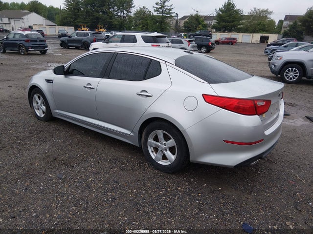 2014 Kia Optima Lx მანქანა იყიდება აუქციონზე, vin: KNAGM4A78E5490698, აუქციონის ნომერი: 45226999