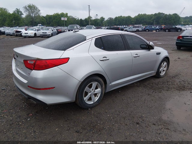 2014 Kia Optima Lx მანქანა იყიდება აუქციონზე, vin: KNAGM4A78E5490698, აუქციონის ნომერი: 45226999