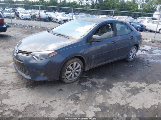 2016 Toyota Corolla Le მანქანა იყიდება აუქციონზე, vin: 2T1BURHE9GC533708, აუქციონის ნომერი: 45227000